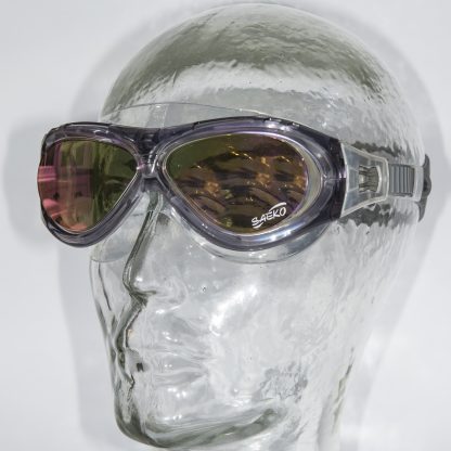 Watersportbril Mariner transparant zwart-UV glazen