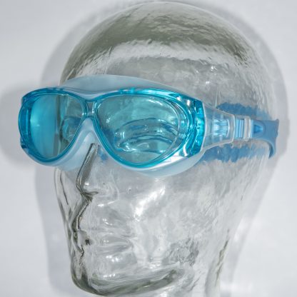Watersportbril Mariner junior azuurblauw-gekleurde glazen