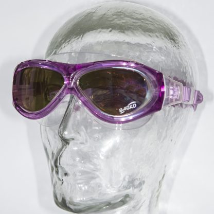 Watersportbril Mariner transparant paars-UV glazen